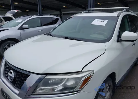 2015 Nissan Pathfinder S/Sv/Sl/Platinum from USA, damaged, VIN 5N1AR2MM6FC673025